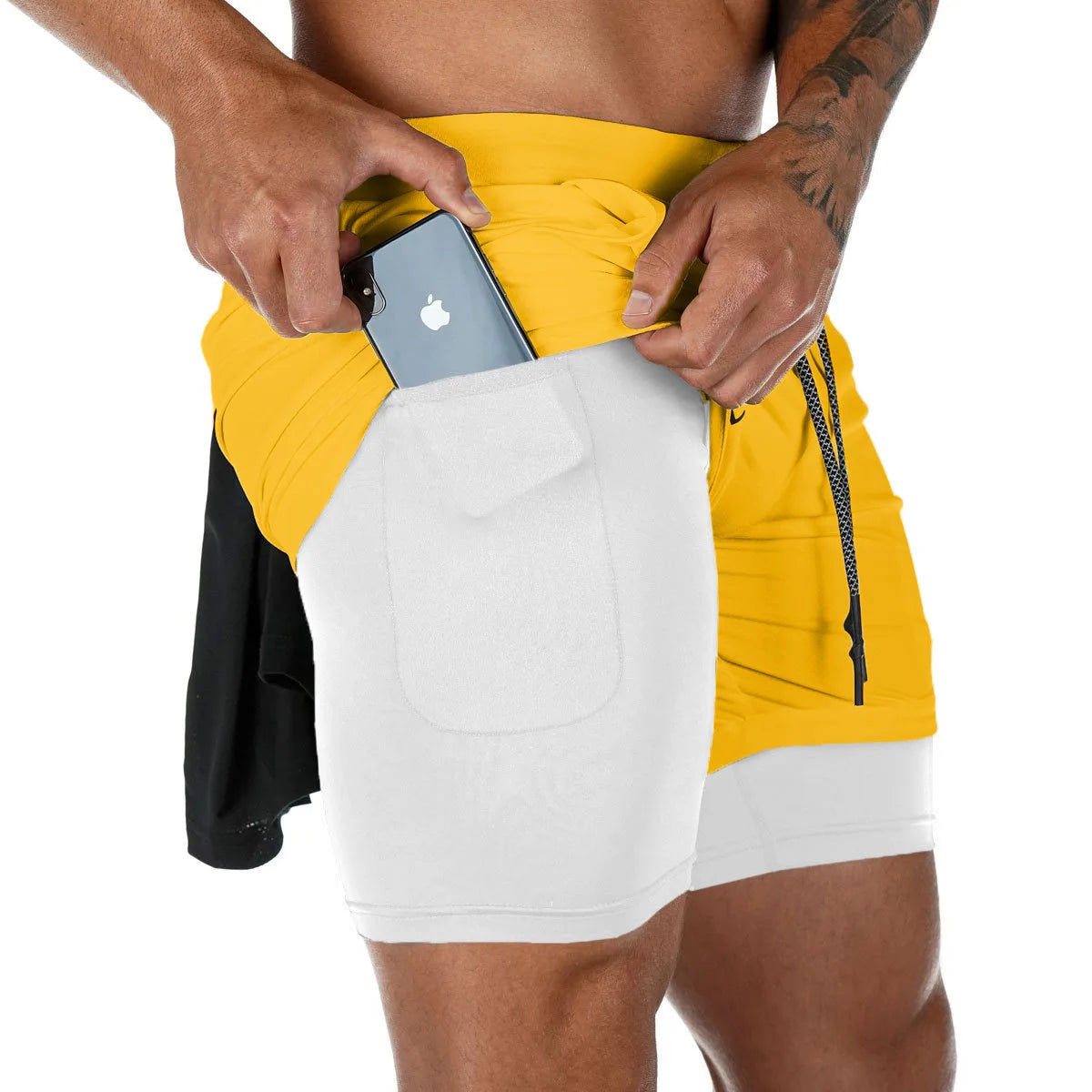 Short James Dupla Camada com Bolso Interno